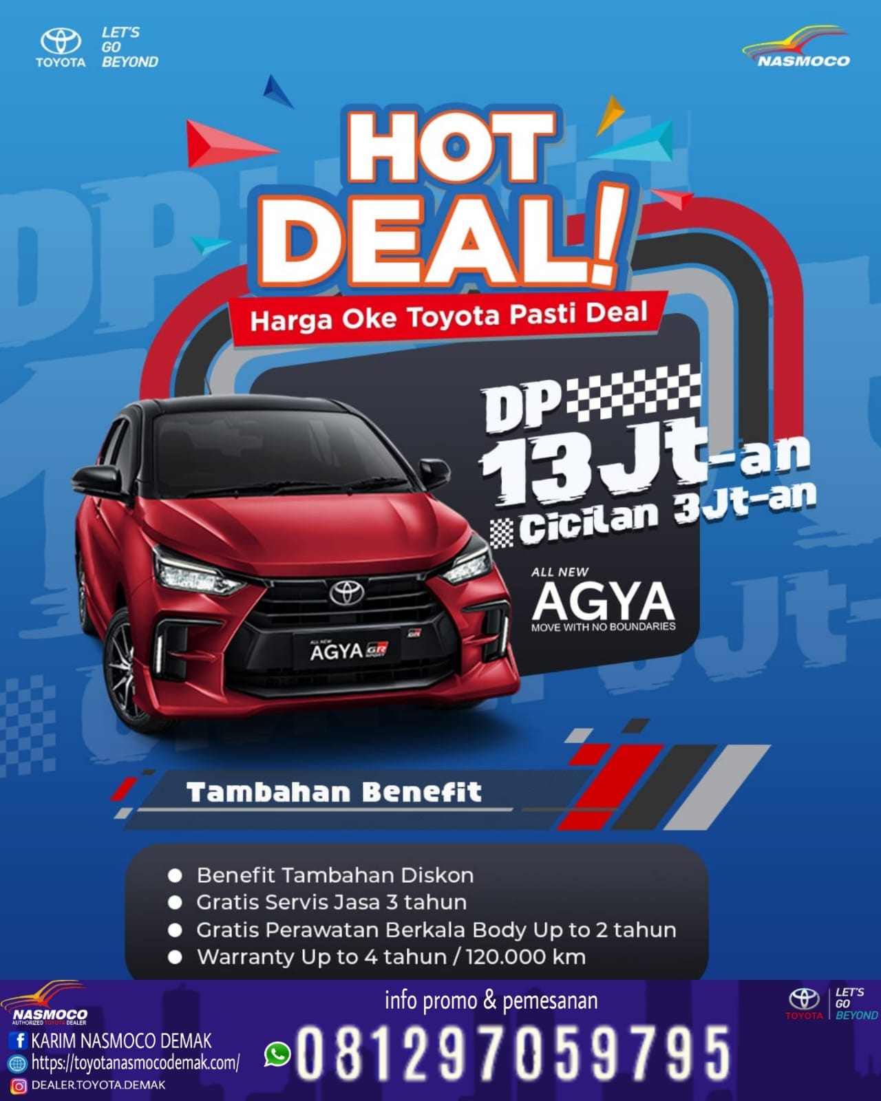 HOT DEAL KREDIT TOYOTA AGYA