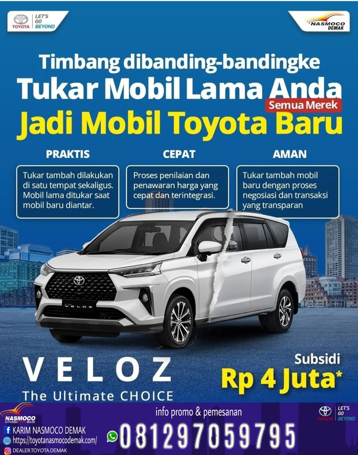 PROMO TUKAR TAMBAH UNIT BARU