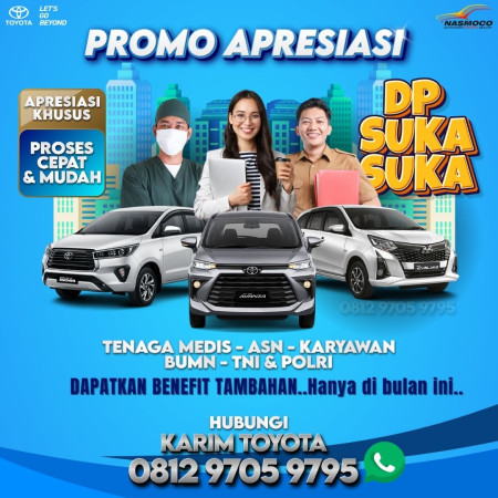 PROMO TERBARU TOYOTA NASMOCO 2024