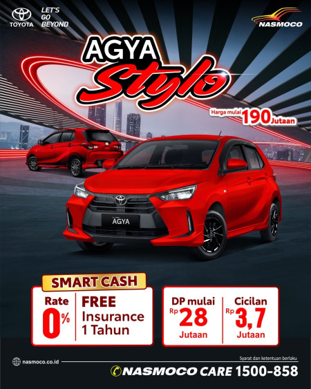 🔥 PROMO TOYOTA AGYA KUDUS 2025 – DP MULAI 28 JUTAAN! 🔥